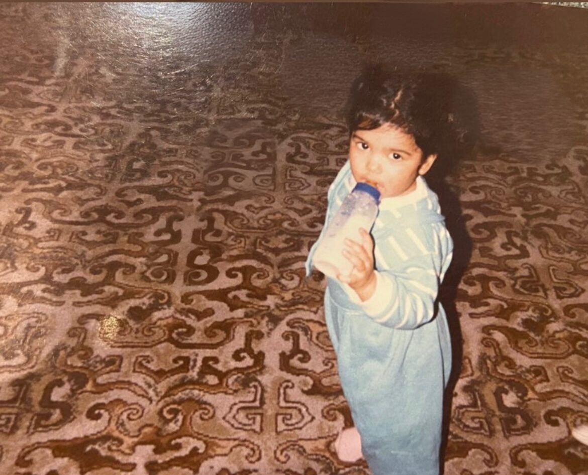Sonum as a young child