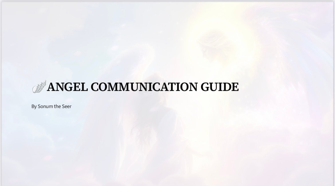 Angel Communication Guide cover