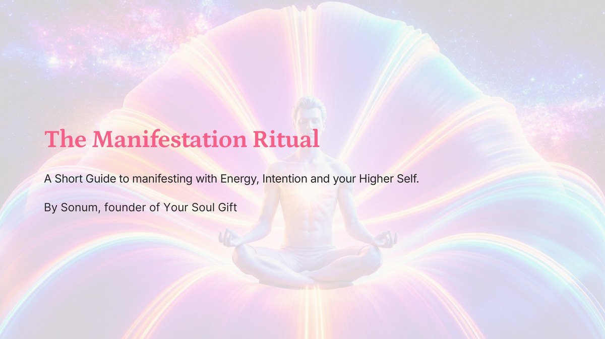 The Manifestation Ritual free guide cover